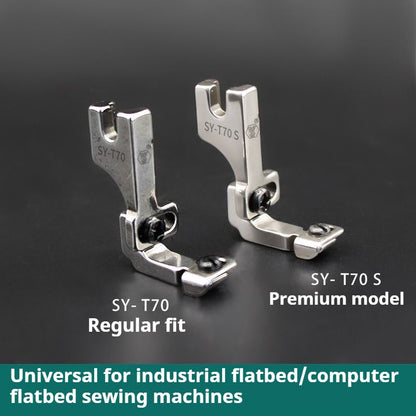 1041★  Boutique all-steel adjustable invisible zipper POM roller presser foot★