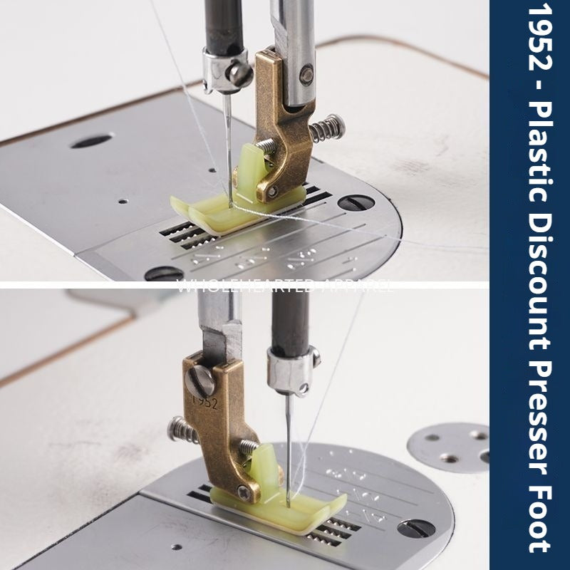 1149★  New Flat Car T952 Plastic Adjustable Wrinkle Presser Foot Sewing Machine Pumping Wrinkle Wrinkle Presser Foot Sewing Machine Accessories★