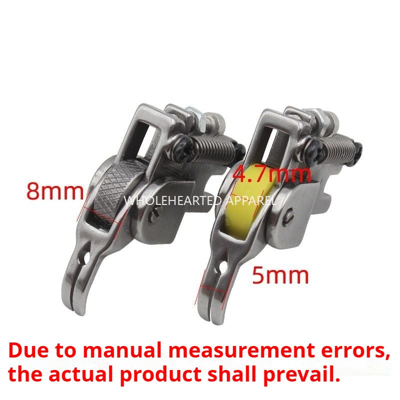 1229★  All-steel toothpick roller presser foot, with zipper on zipper roller presser foot 0.3 narrow presser foot, sewing accessories Daquan★