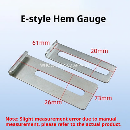 1123★  CW500 car interlock sewing machine fixed three-needle five-thread roll hem fixed rope car pull waistband positioning baffle roll (change★