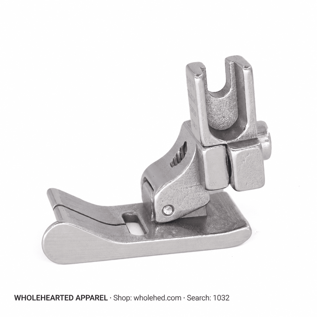 1032★ All-Steel Adjustable Right Edge Guide Presser Foot for Industrial Lockstitch Machines, Medium-Heavy Fabrics, Visible and Concealed Stitching.