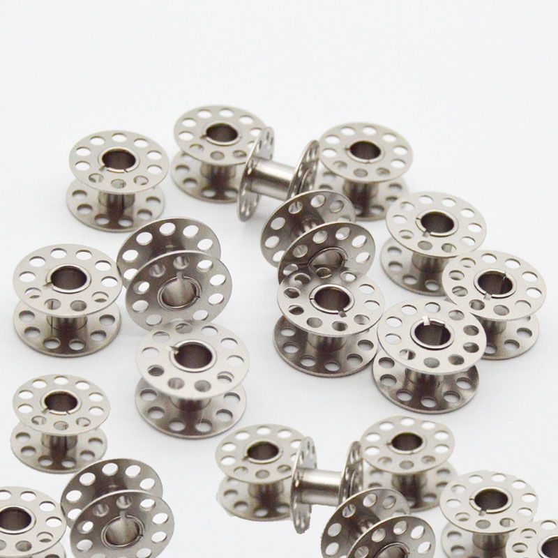 1864★ Perforated Metal Bobbins for Vintage Domestic Sewing Machines, Bee, Feiren, and Butterfly Models★