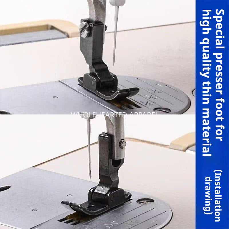 1781★ Black Carbon Steel Anti Skip Presser Foot 51742 for Industrial Sewing Machine Universal Fit★
