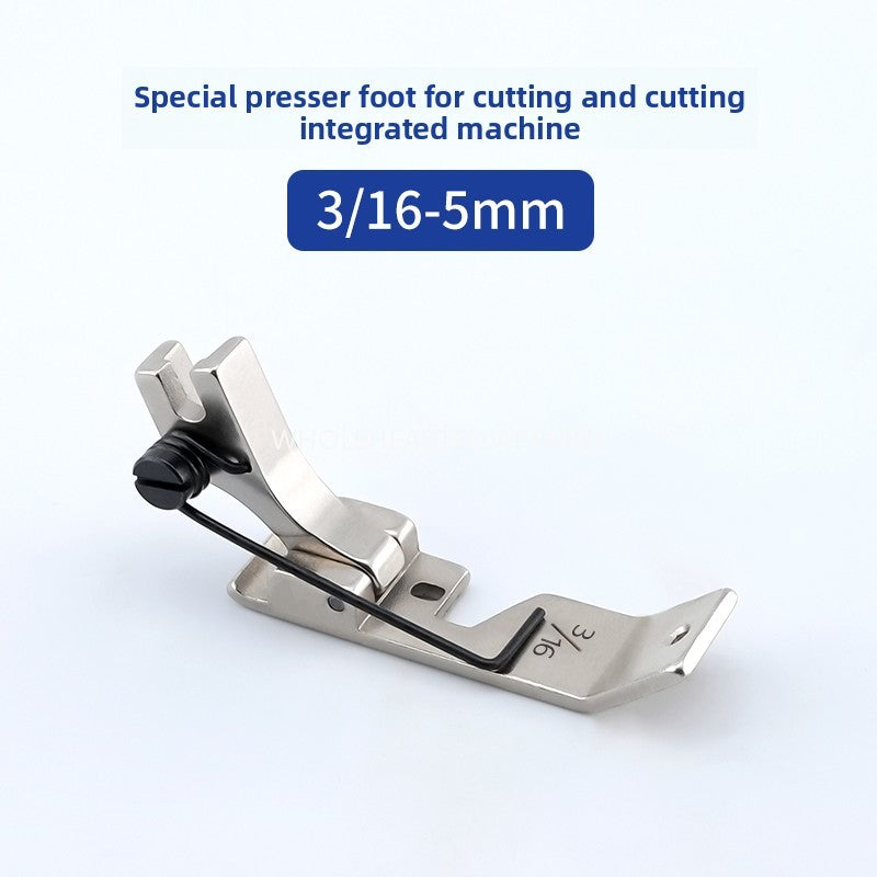 1641★  Sewing machine accessories New 572 cutting bag integrated pressing foot cutting bag integrated machine special thick material universal wheel