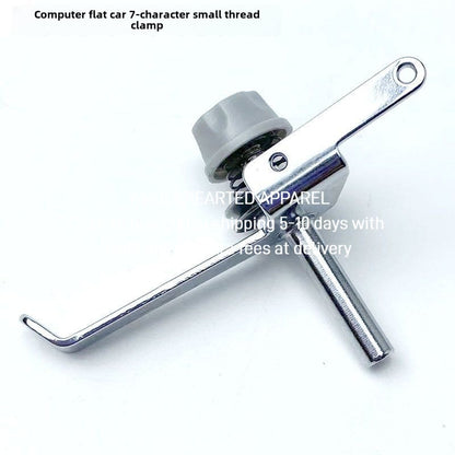 1504★  Computer flat car 7-character small thread clamp PL industrial sewing machine accessories electric lockstitch machine elastic thread crosser hook