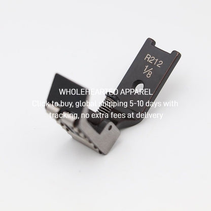1579★  Double needle car adjustable all-steel roller presser foot R212 industrial sewing machine leather denim thick material anti-wrinkle rope webbing