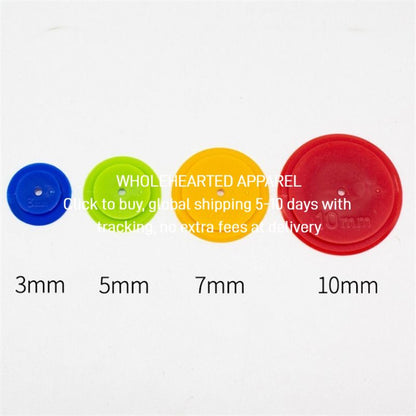1602★  [3826 people's favorites] DIY patchwork clothing fabric sewing tools, sewing ring, line tracing wheel, line tracer, sewing ring, four sets