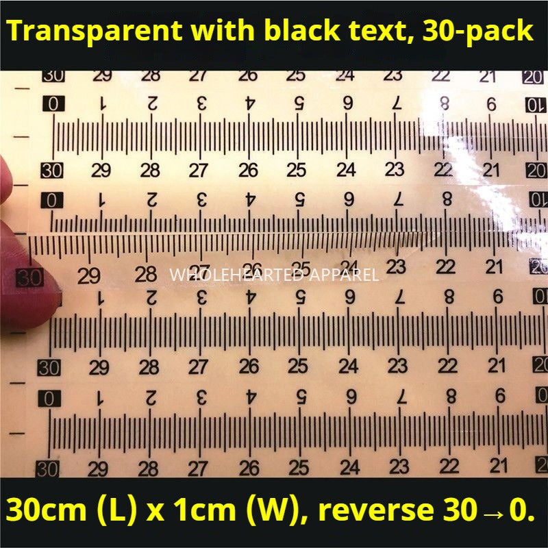 1603★ [Autoadhesivo transparente] Escala autoadhesiva transparente autoadhesiva pegajosa impermeable escala media subescala pegatina envío gratis se puede personalizar pegatina de PVC★