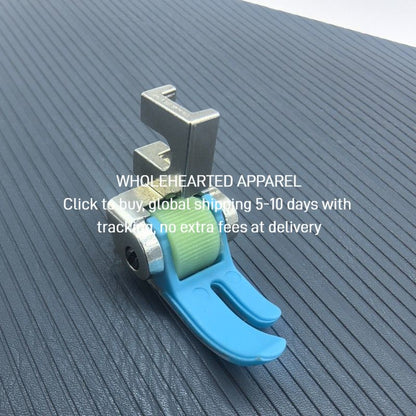 1521★  Old-fashioned household sewing machine plastic roller presser foot butterfly flyer brand pedal sewing machine accessories are universal in thickness