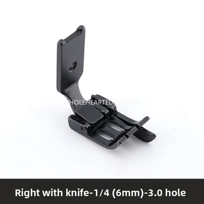 1625★  New all-steel S570 double needle car left and right with knife stop presser foot left and right stop stop side presser foot sewing machine accessories