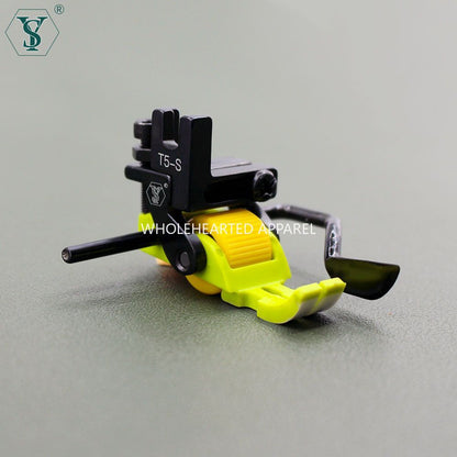 1592★  New Teflon T5-S multi-purpose five-in-one computer flat car left and right rib pressing roller pressing foot