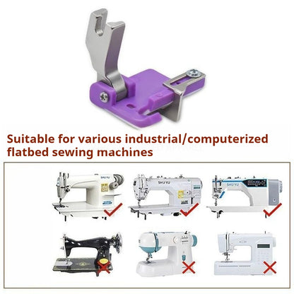 1808★ P284 Prensatelas de guía de borde multiusos para máquinas de coser computarizadas de pespunte, para dobladillos y pliegues en pantalones★