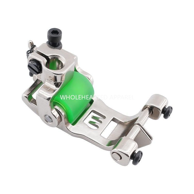 1633★  Interlock sewing machine boutique all-steel presser foot, adjustable roller, three-needle five-wire rubber wheel plastic gear