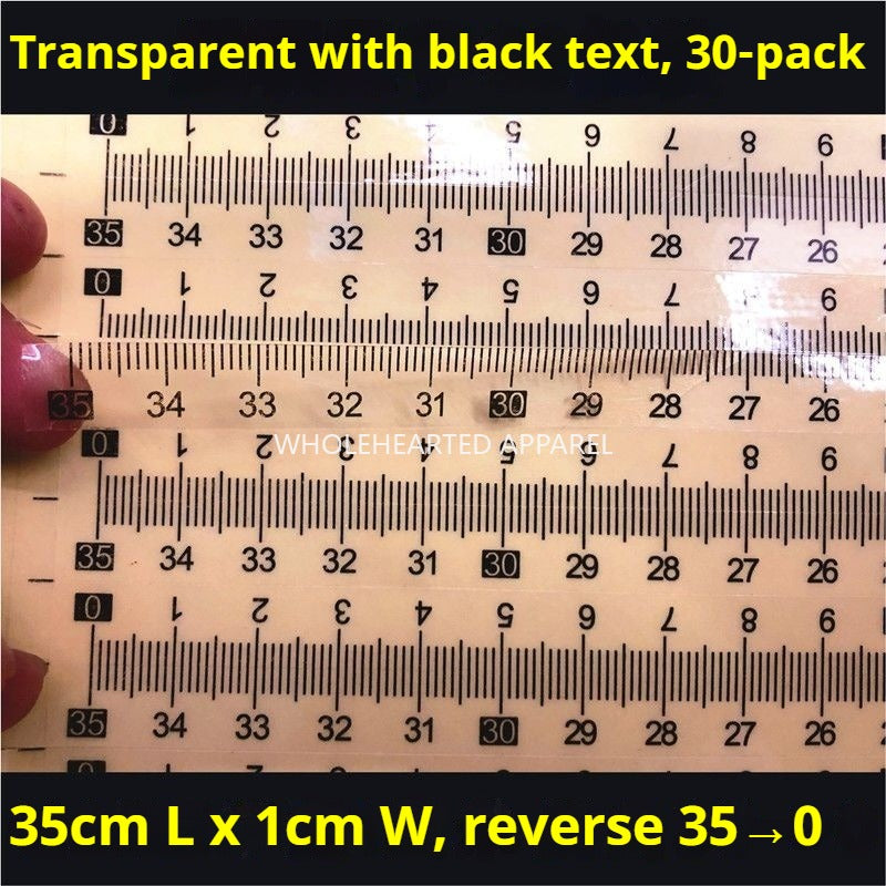 1603★ [Autoadhesivo transparente] Escala autoadhesiva transparente autoadhesiva pegajosa impermeable escala media subescala pegatina envío gratis se puede personalizar pegatina de PVC★