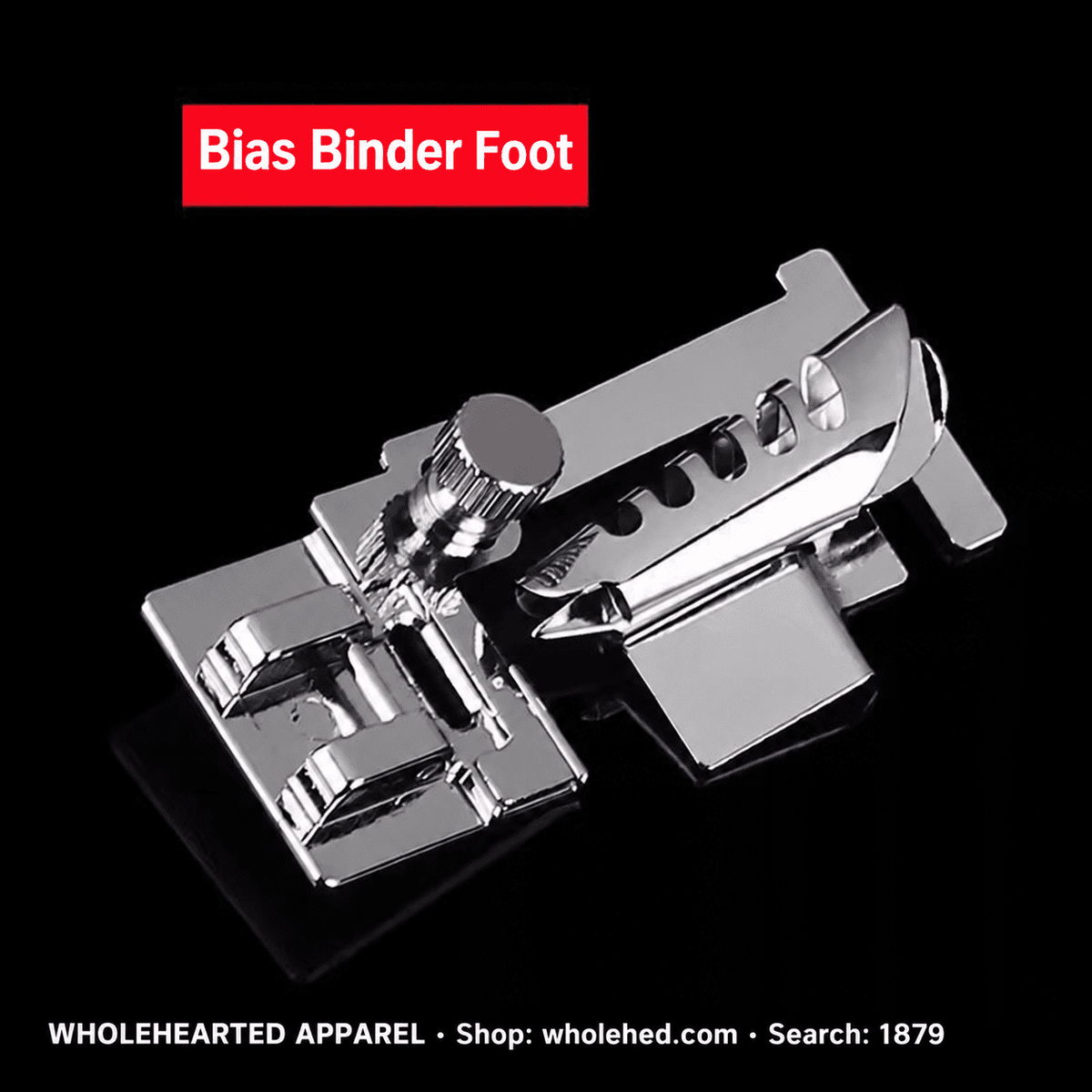 1879★ Multifunctional Bias Tape Binding Presser Foot for Home Electric Sewing Machines.
