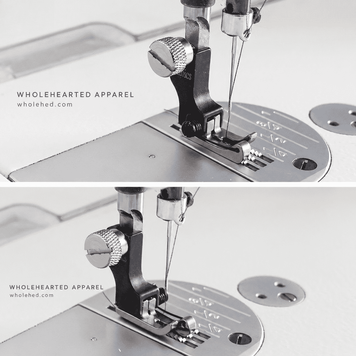 1738★ Double-Spring Grooved Compensating Presser Foot for Industrial Lockstitch Machines, Cording & Piping.