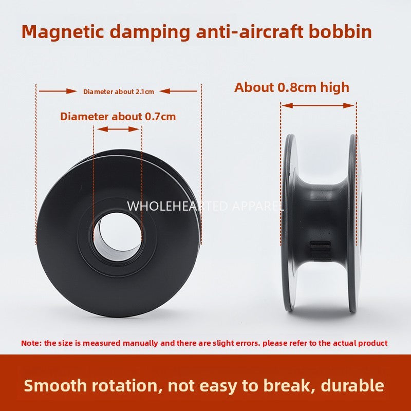 1611★  Sewing machine accessories New magnetic damping anti-air rotary shuttle cylinder lock cylinder Computer flat car universal shuttle shell lock cylinder anti-disconnection wire