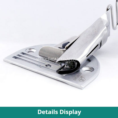 1736★ New Model SY A09 Premium Handmade Single Fold Binder Lockstitch And Compound Feed Machine Webbing Binding Attachment★