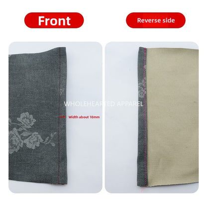 1622★  New Quick Fold Pocket Pull Tube Sewing Pocket Fold Edge Pull Tube Computer Flat Car Double Needle Car Sewing Accessories