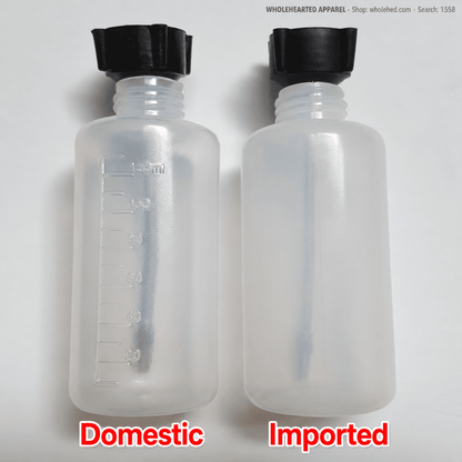 1558★ Botol Minyak Mesin Jahit Impor dengan Corong Logam Presisi untuk Perkakas Listrik, Sepeda, dan Peralatan Rumah Tangga