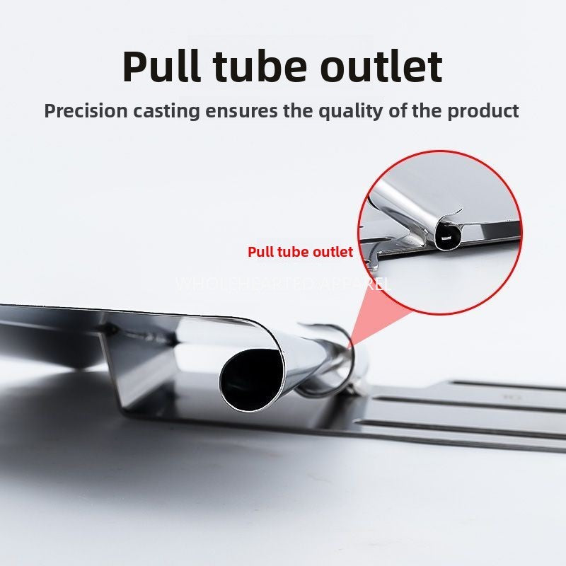 1622★  New Quick Fold Pocket Pull Tube Sewing Pocket Fold Edge Pull Tube Computer Flat Car Double Needle Car Sewing Accessories