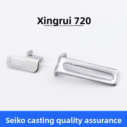 1621★  New model, small mouth rib, regular sewing machine, three needles and five threads, rolled hem piece, Baoshi 9600 Xingrui 720