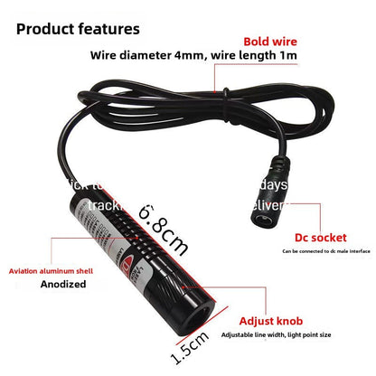 1475★  Sewing vision tailor positioning light cutting cross infrared light one-word laser woodworking linear dot sewing machine