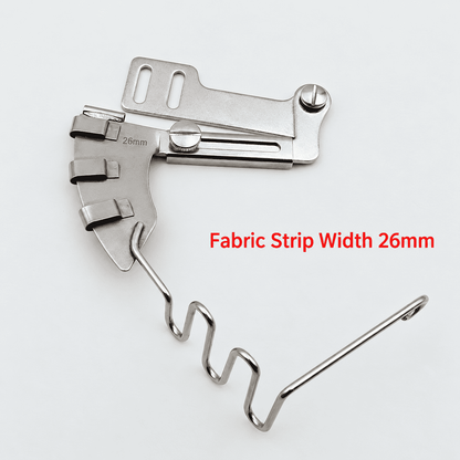 1025★ New Arrivals 2 | More Options | 4-in-1 Cord Piping Binder Attachment for Duvet Covers, Pillowcases and Cotton Cord Sewing, Industrial Sewing Machine Accessory.
