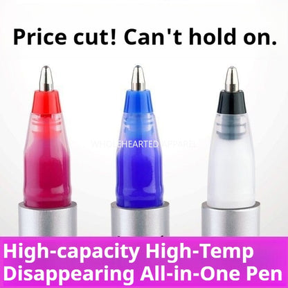1397★  High temperature disappearance pen, special leather fabric for clothing, point making for clothing, water-soluble decolorizing pen for heat dissipation, water fading and cloth elimination★