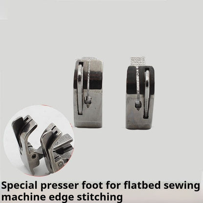 1207★  Flat car computer car SP-18 right stop edge presser foot with knife presser foot 1/4 1/8 1/16 3/16★