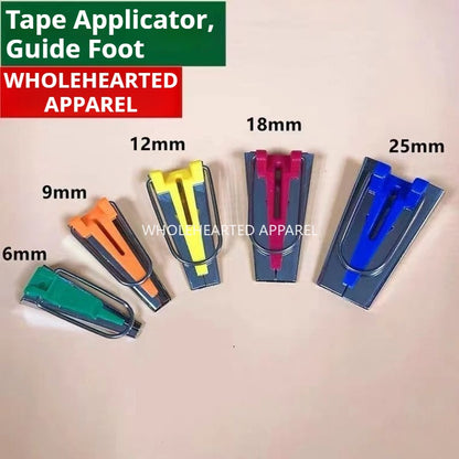 1045★ Herramientas de patchwork de alta calidad, máquinas para hacer cintas, dispositivos para dobladillos, dispositivos para dobladillos manuales de bricolaje, dispositivos para dobladillos de 6-25 mm★