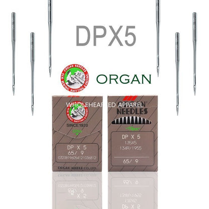 1232★ Aguja de máquina de órgano japonesa DP × 5 Máquina de ojo de cerradura de órgano Máquina de manga, sincronización, aguja de máquina de doble aguja, aguja de máquina Daquan★