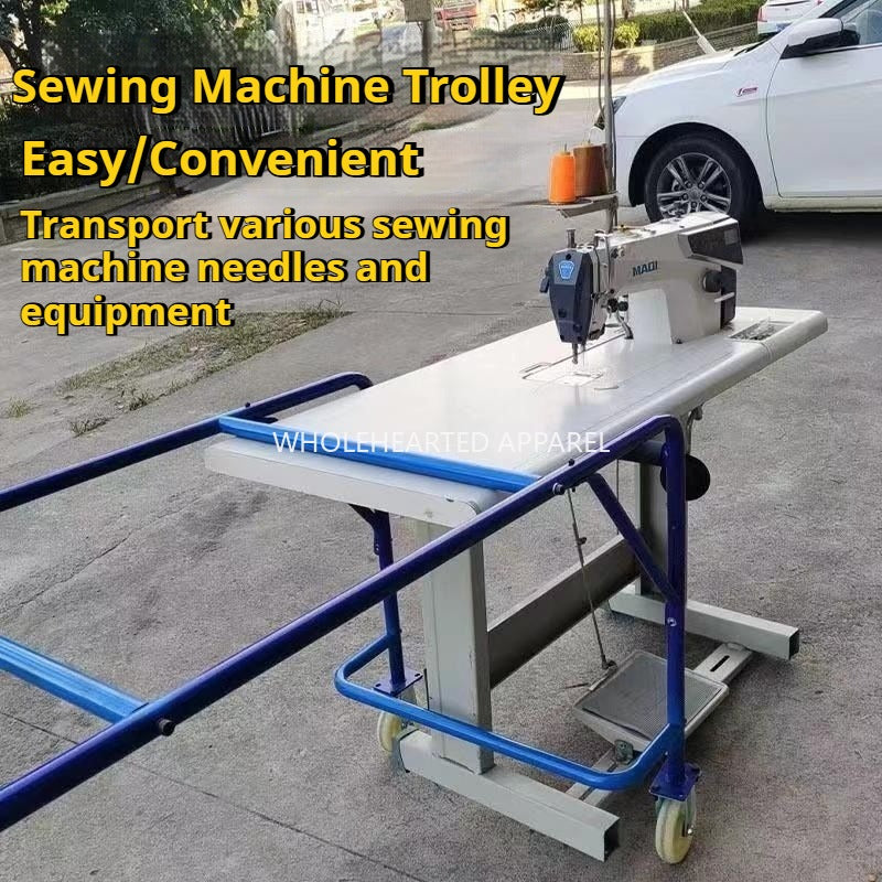 1078★  Sewing machine convenient trolley, sewing equipment special handling trolley, easy and convenient handling and moving★