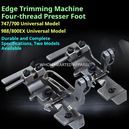 1322★  New edger side gear, with gear presser foot, four-wire presser foot 747/700 universal EX universal★