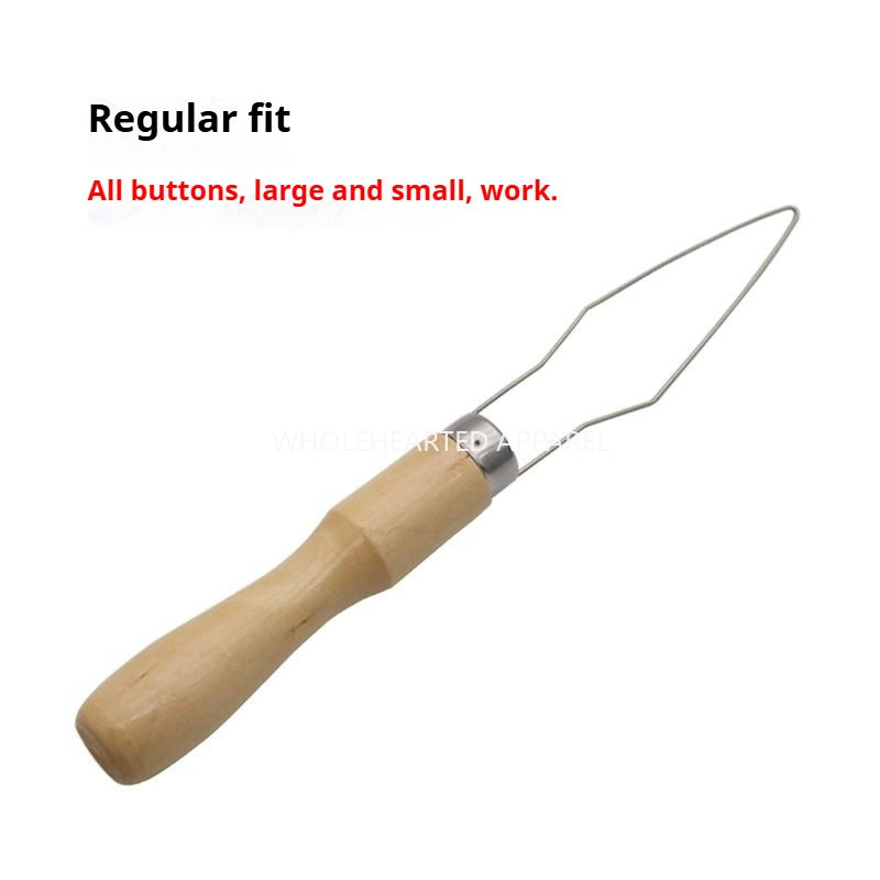 1037★  Clothing factory quick button tool, button tool, button tool, button threader DIY tool★
