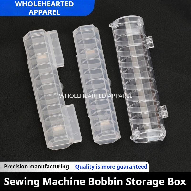 1565★  Computer flat car sewing machine shuttle core magnet storage box Jack A3A4 Zhongjie Fushan brothers plastic lock cylinder wire core★