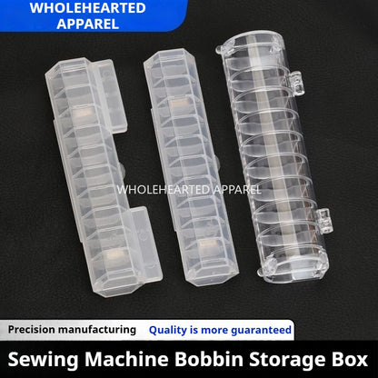 1565★  Computer flat car sewing machine shuttle core magnet storage box Jack A3A4 Zhongjie Fushan brothers plastic lock cylinder wire core★