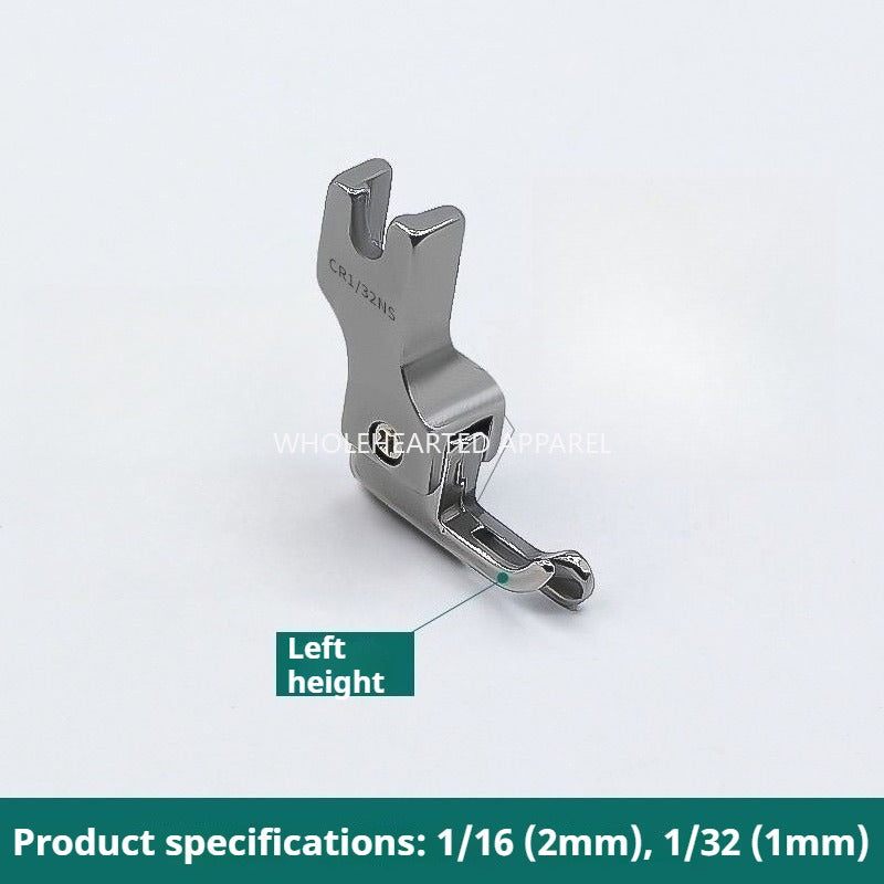 1081★  Boutique all-steel toothpick high and low presser foot, imported narrow small high and low presser foot, zipper presser foot on flat car★