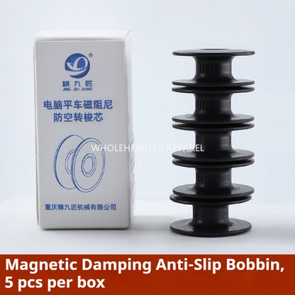 1611★ Accessoires pour machines à coudre Nouveau cylindre de verrouillage rotatif anti-air avec amortissement magnétique pour navette, cylindre de verrouillage universel pour navette plate, fil anti-déconnexion★
