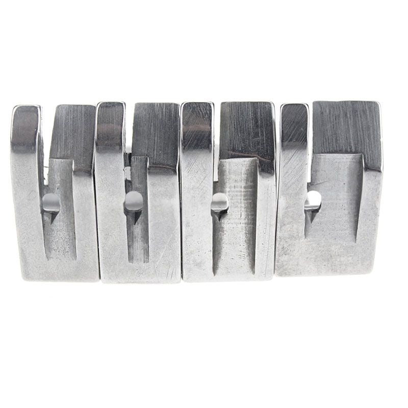 1317★ Prensatelas para máquina de coser de acero SP-733, prensatelas con dobladillo enrollado para camisas, prensatelas con borde doblado y engarzado especial★