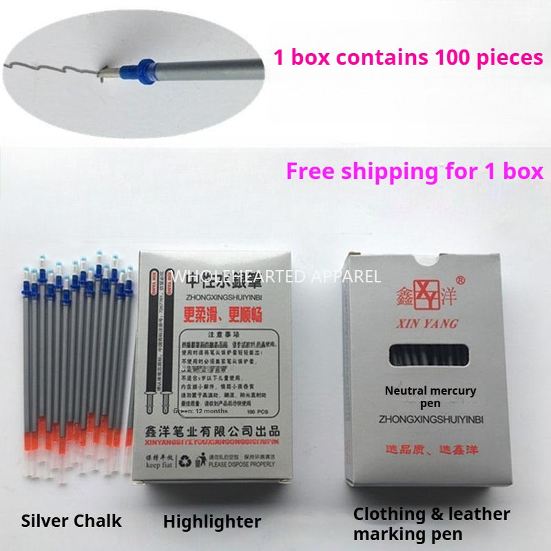 1384★  Xinyang brand neutral mercury pen, clothing fabric professional temporary marker, clothing marking pen★