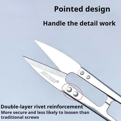 1686★  Anxin stainless steel yarn scissors cross stitch small scissors sewing clothing handmade DIY small scissors thread cutting head tool★