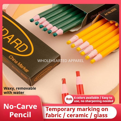 1666★ Washed crayon cutting clothing scratching chalk scratching powder color painting powder cutting clothing scratching powder tailoring tools free pull line pen★