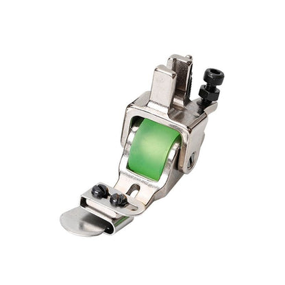 1013★ New T351 down-turned edge roller presser foot turtle shell cap wrinkle-free downward rolled edge premium all-steel flat sewing machine adjustable★