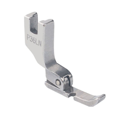 1500★  All-steel flat car left and right unilateral press foot invisible zipper press angle P36N P36LN plastic single press foot flat seam car★