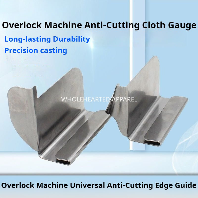 1266★  New overlock sewing machine, edging machine, anti-cutting cloth setting, edging car, anti-flipping positioning ruler, anti-cutting★