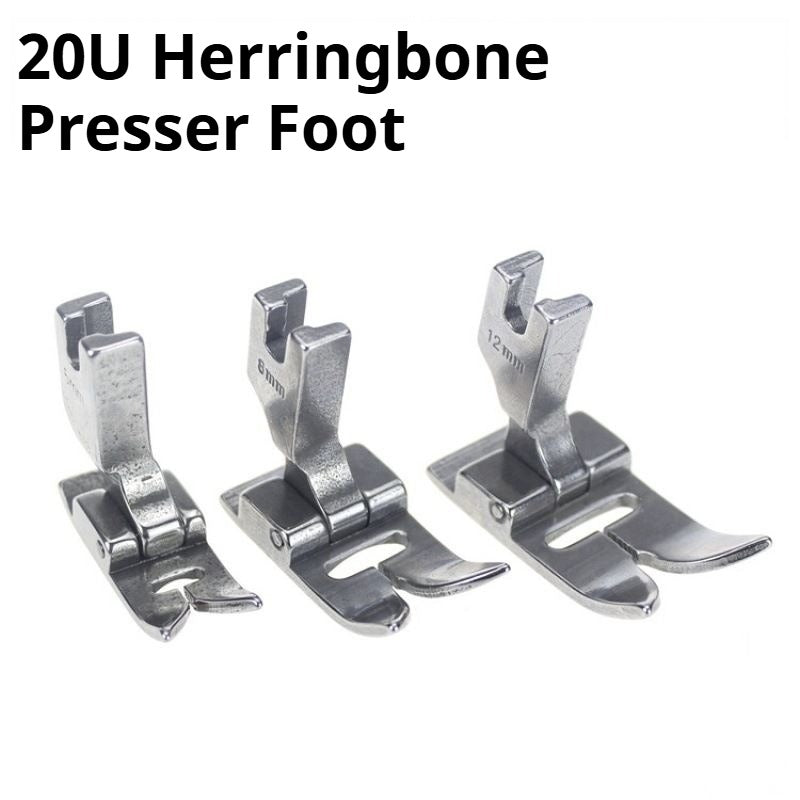 1590★ 20U prensatelas de espiga para coche, prensatelas de espiga para coche, línea abierta, 8MM5MM12MM, prensatelas de espiga para coche, prensatelas de costura tortuosa★