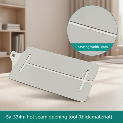 1730★  New 334 boutique stainless steel ironing separate sewing gadget sewing hand ironing strip splitting artifact★