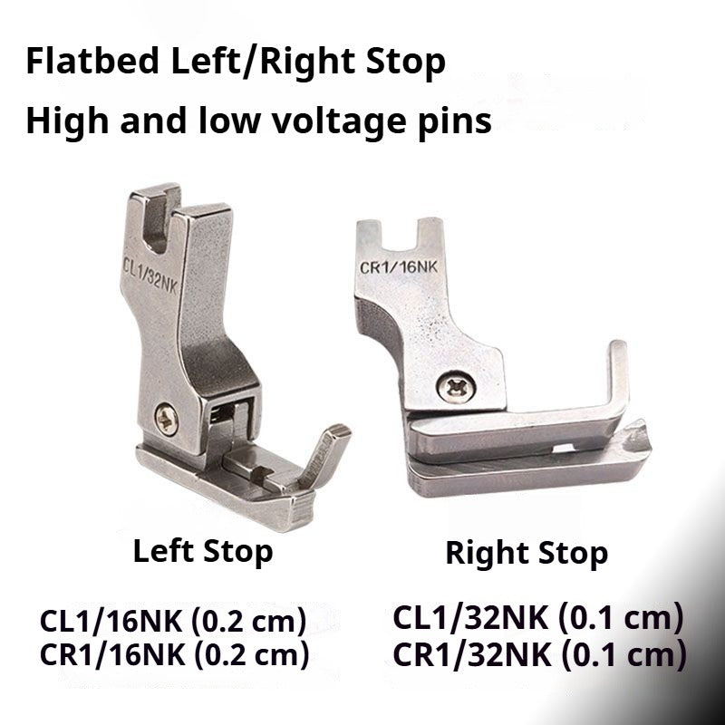 1292★ Chariot plat pour ordinateur, tête de pliage pour matériaux épais et fins, pied de pression haute et basse, butée de pression, pied de blocage de bord CR1/32NK, chariot plat universel★