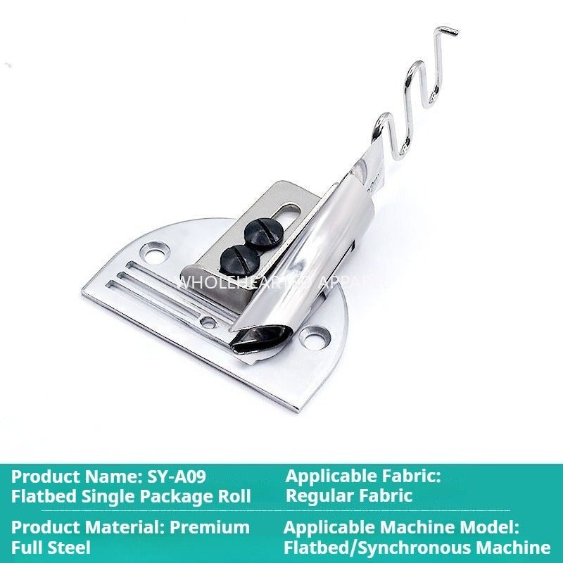 1736★ New Model SY A09 Premium Handmade Single Fold Binder Lockstitch And Compound Feed Machine Webbing Binding Attachment★